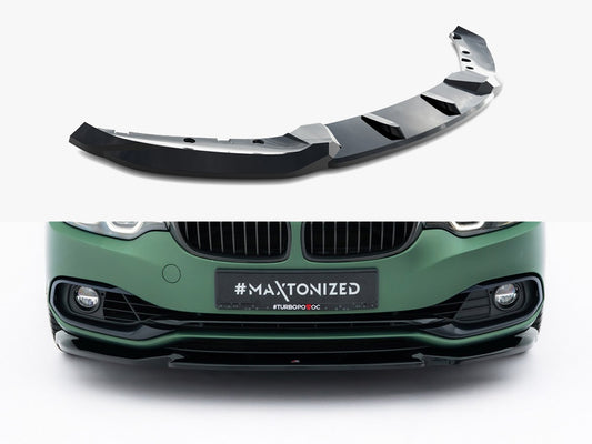Maxton Design Front Splitter BMW 4 Cabrio / Coupe F33 / F32