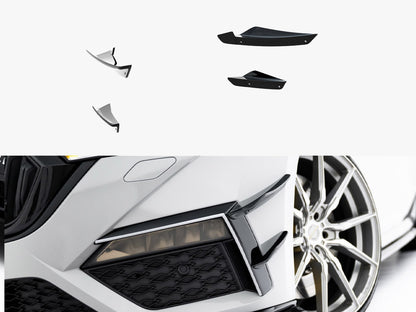 Maxton Design Front Bumper Wings (Canards) Skoda Octavia RS Mk4
