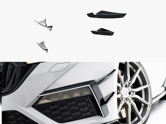Maxton Design Front Bumper Wings (Canards) Skoda Octavia RS Mk4