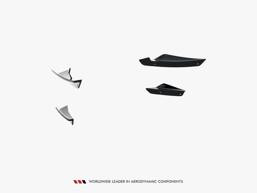 Maxton Design Front Bumper Wings (Canards) Skoda Octavia RS Mk4