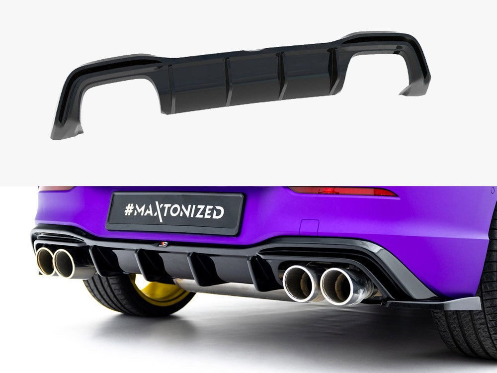 Maxton Design Rear Valance V.2 Volkswagen Golf R Mk8 Facelift