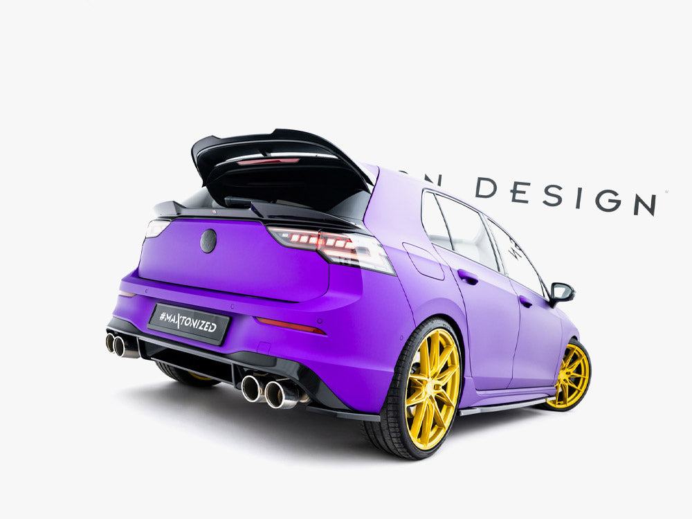 Maxton Design Rear Side Splitters V.1 Volkswagen Golf R Mk8 Facelift
