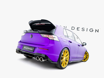 Maxton Design Rear Side Splitters V.1 Volkswagen Golf R Mk8 Facelift