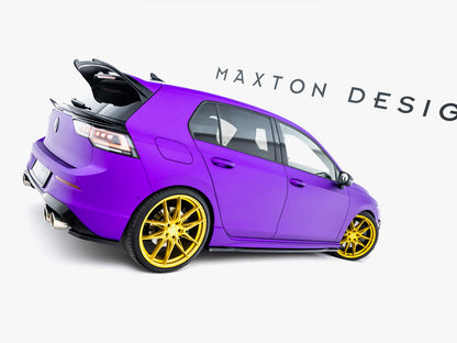 Maxton Design Rear Side Splitters V.1 Volkswagen Golf R Mk8 Facelift