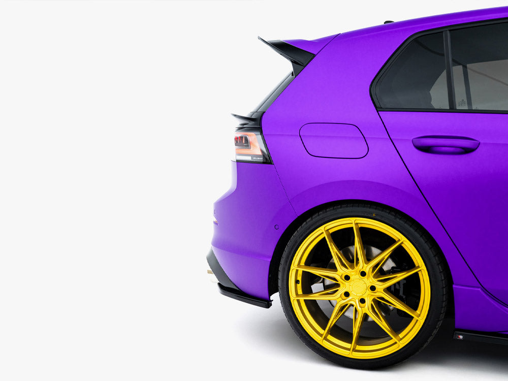 Maxton Design Rear Side Splitters V.1 Volkswagen Golf R Mk8 Facelift