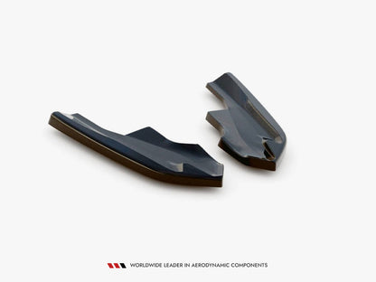 Maxton Design Rear Side Splitters V.4 Volkswagen Golf R Mk8 Facelift