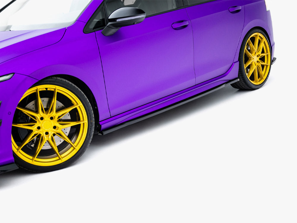 Maxton Design Side Skirts Diffusers V.1 Volkswagen Golf R Mk8 Facelift
