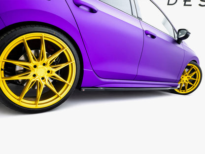 Maxton Design Side Skirts Diffusers V.1 Volkswagen Golf R Mk8 Facelift