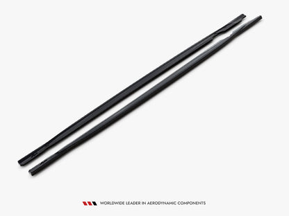 Maxton Design Side Skirts Diffusers V.1 Volkswagen Golf R Mk8 Facelift