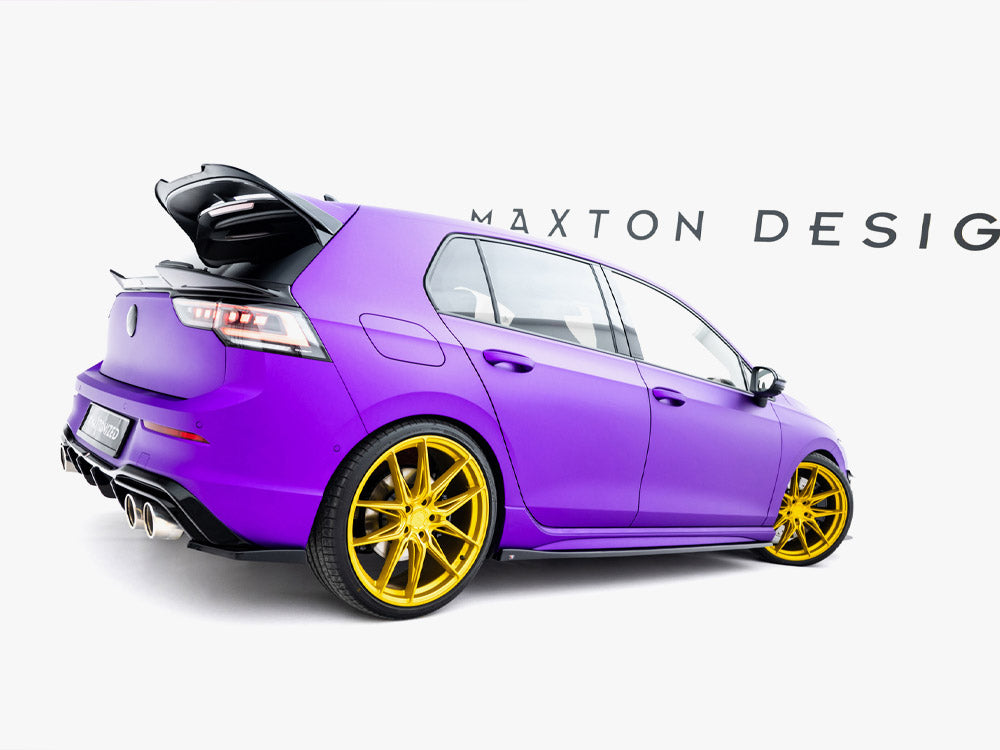 Maxton Design Side Skirts Diffusers V.2 Volkswagen Golf R Mk8 Facelift