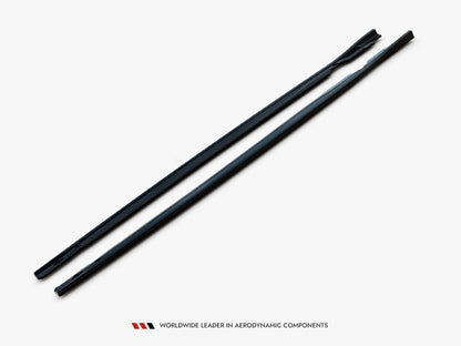 Maxton Design Side Skirts Diffusers V.2 Volkswagen Golf R Mk8 Facelift