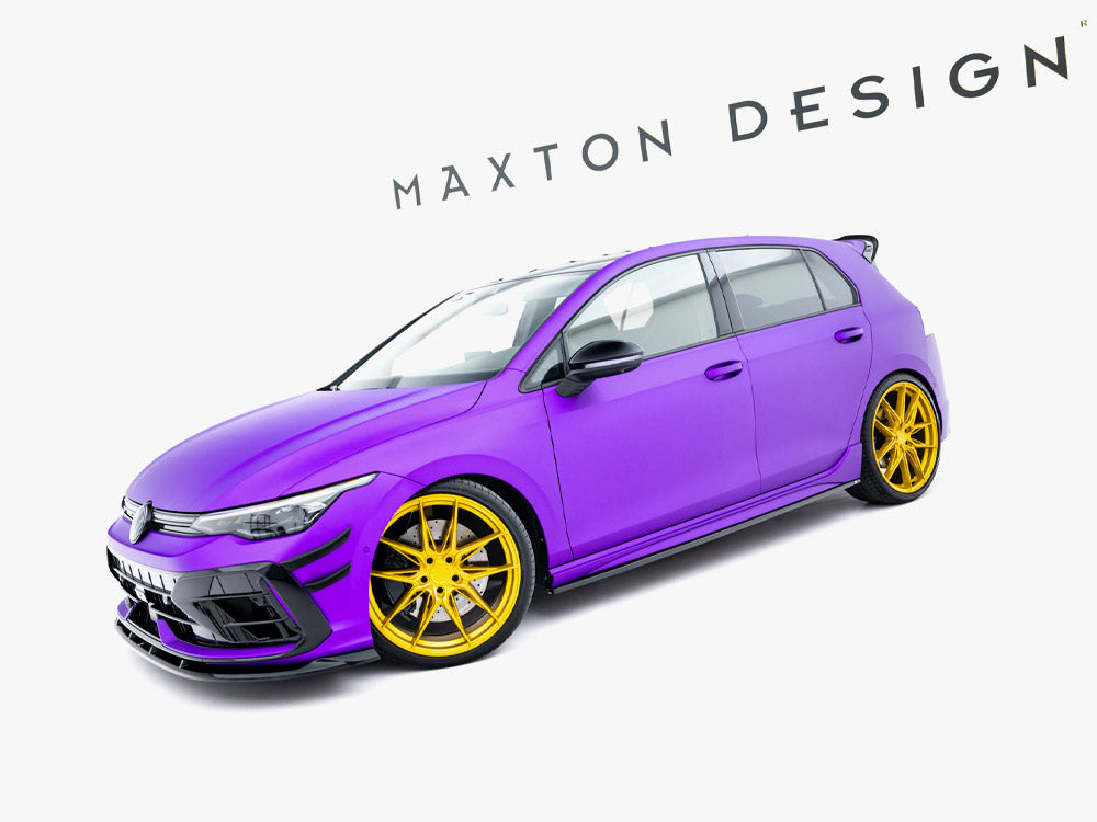 Maxton Design Side Skirts Diffusers V.3 Volkswagen Golf R Mk8 Facelift