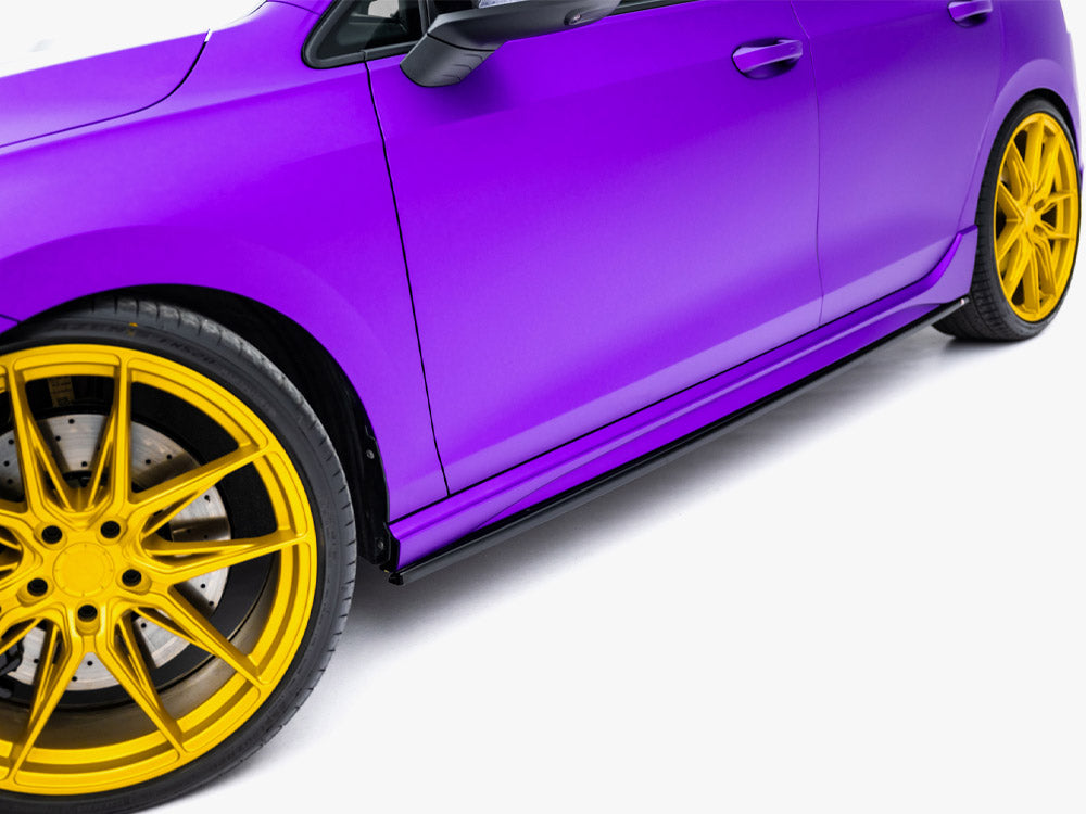 Maxton Design Side Skirts Diffusers V.3 Volkswagen Golf R Mk8 Facelift