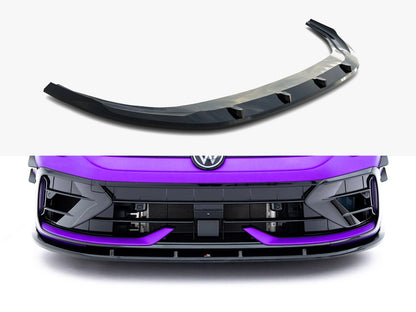 Maxton Design Front Splitter V.2 Volkswagen Golf R Mk8 Facelift