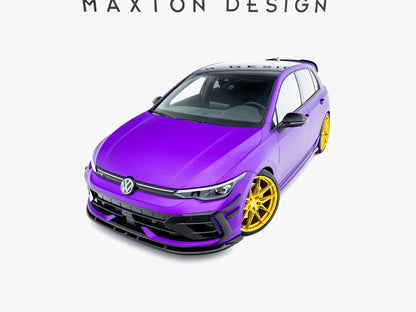Maxton Design Front Splitter V.2 Volkswagen Golf R Mk8 Facelift