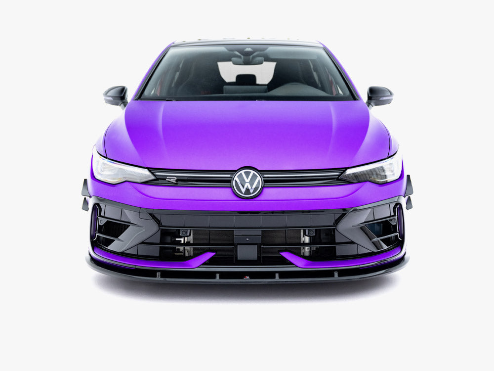 Maxton Design Front Splitter V.2 Volkswagen Golf R Mk8 Facelift
