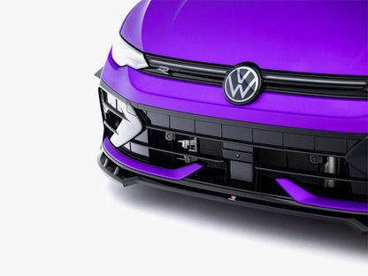 Maxton Design Front Splitter V.1 Volkswagen Golf R Mk8 Facelift