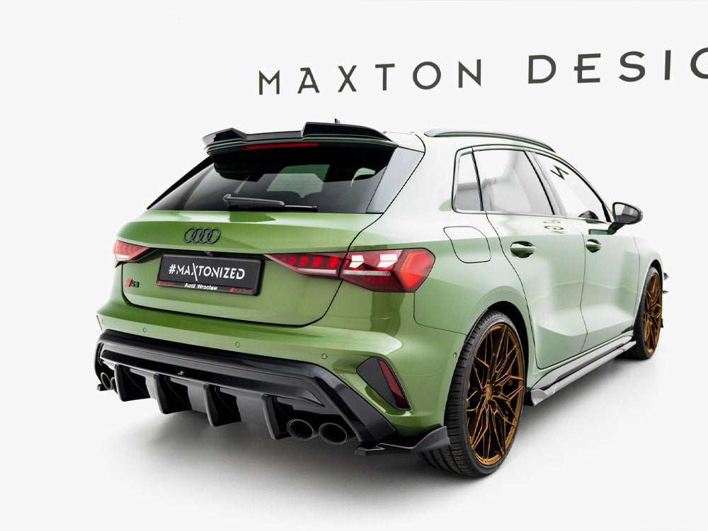 Maxton Design Rear Side Splitters V.4 Audi S3 Sportback Facelift