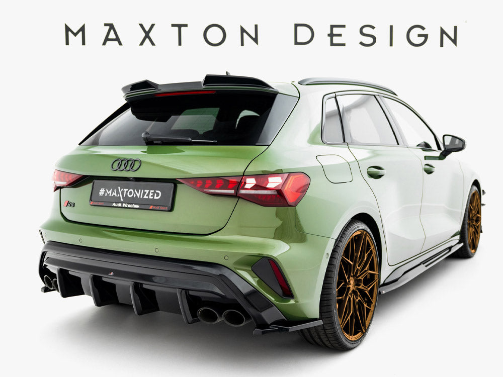 Maxton Design Rear Side Splitters V.3 Audi S3 Sportback Facelift
