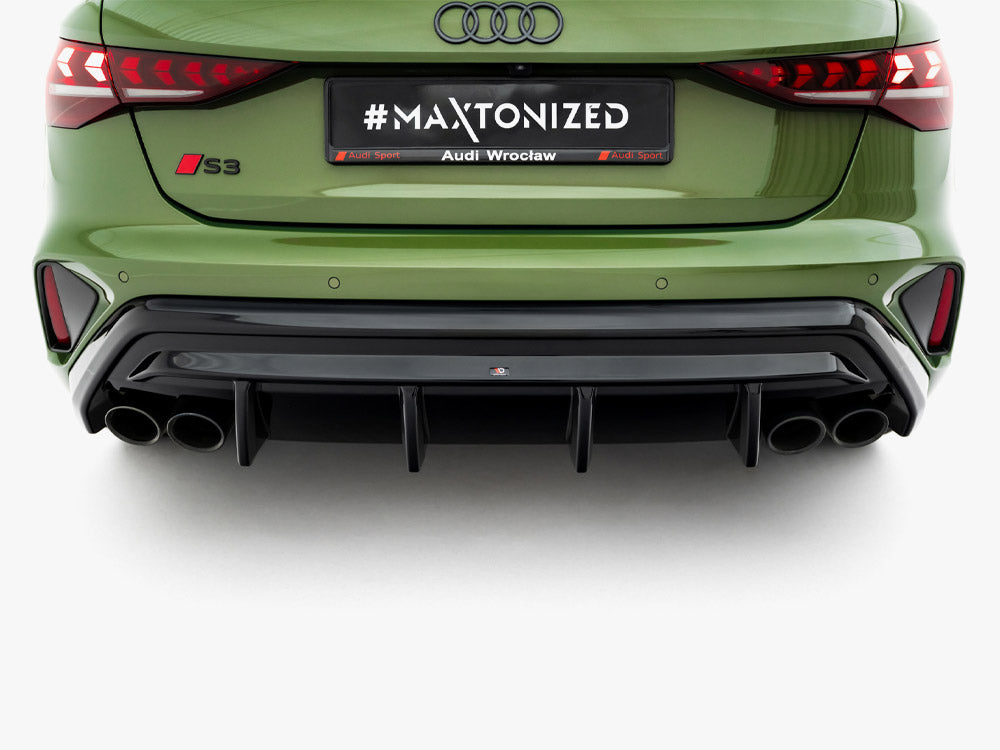 Maxton Design Rear Valance Audi S3 Sportback 8Y Facelift
