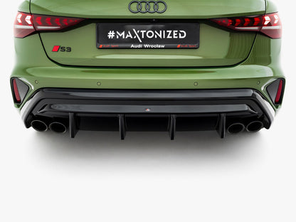 Maxton Design Rear Valance Audi S3 Sportback 8Y Facelift