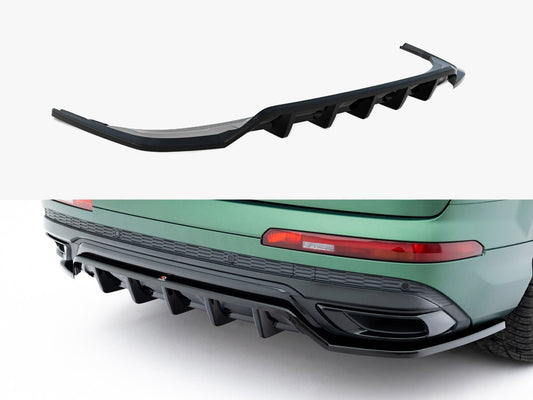 Maxton Design Rear Splitter (Vertical Bars) Audi Q7 S-Line Mk2 Facelift
