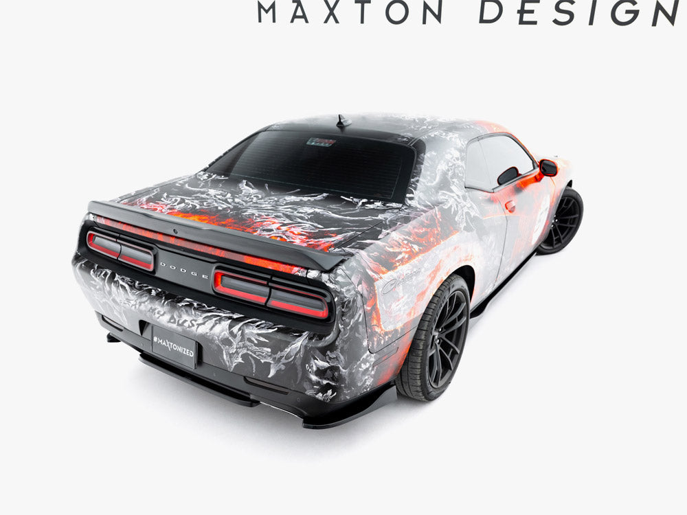 Maxton Design Rear Side Splitters Dodge Challenger GT Mk3 Facelift