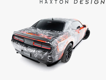 Maxton Design Rear Side Splitters Dodge Challenger GT Mk3 Facelift