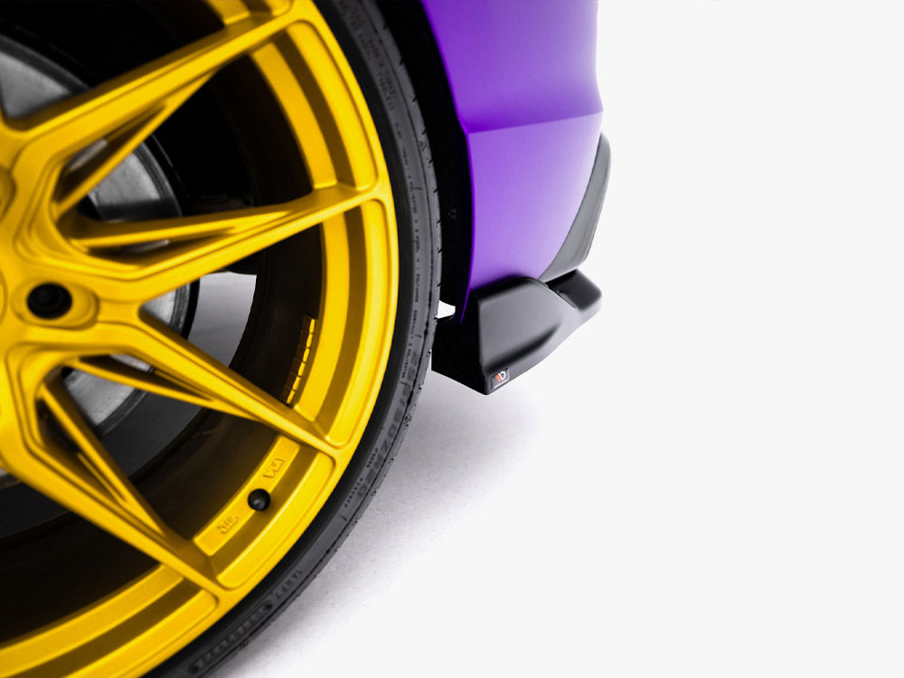 Maxton Design Rear Splitter (Vertical Bars) V.1 Volkswagen Golf R Mk8 / Mk8 Facelift