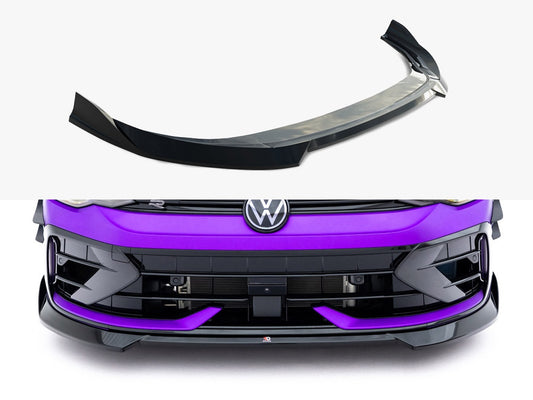Maxton Design Front Splitter V.4 Volkswagen Golf R Mk8 Facelift
