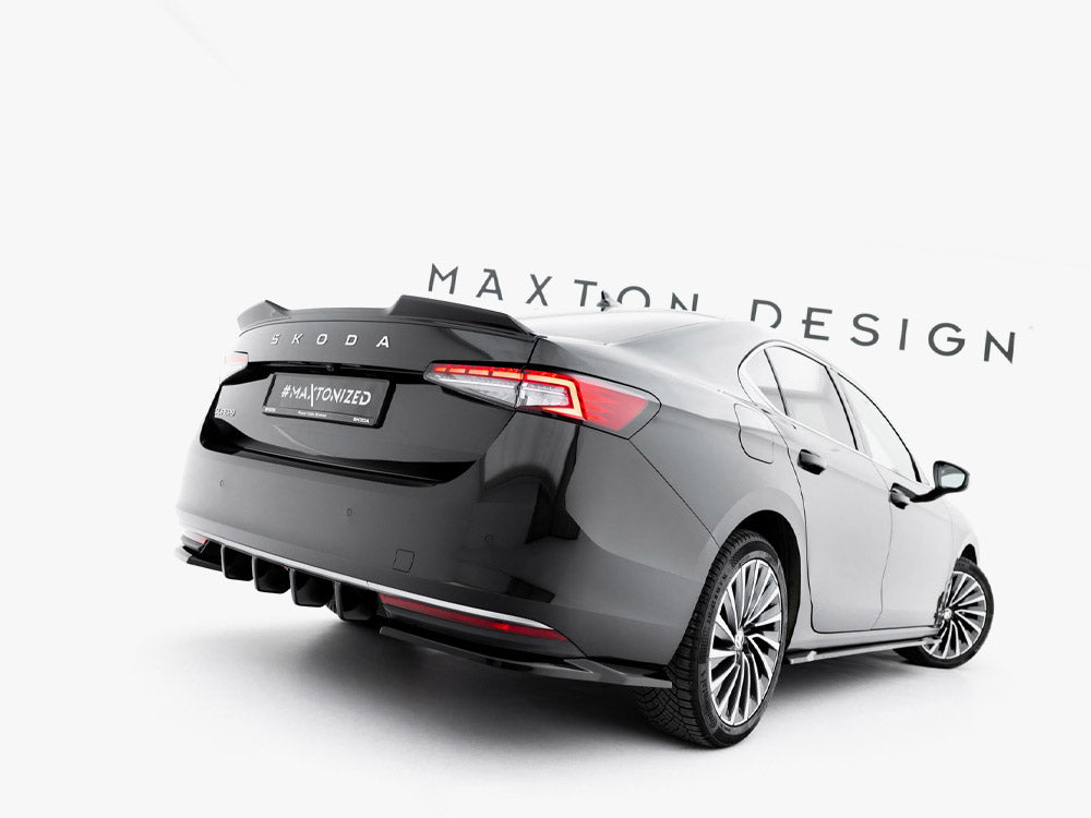 Maxton Design Rear Side Splitters V.1 Skoda Superb Mk4