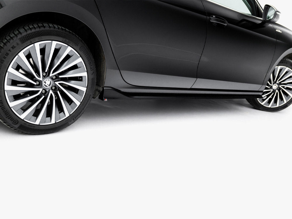 Maxton Design Side Skirts Diffusers V.2 Skoda Superb Mk4