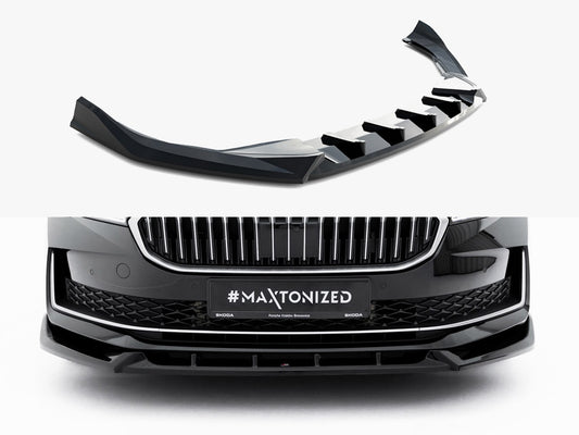 Maxton Design Front Splitter V.2 Skoda Superb Mk4