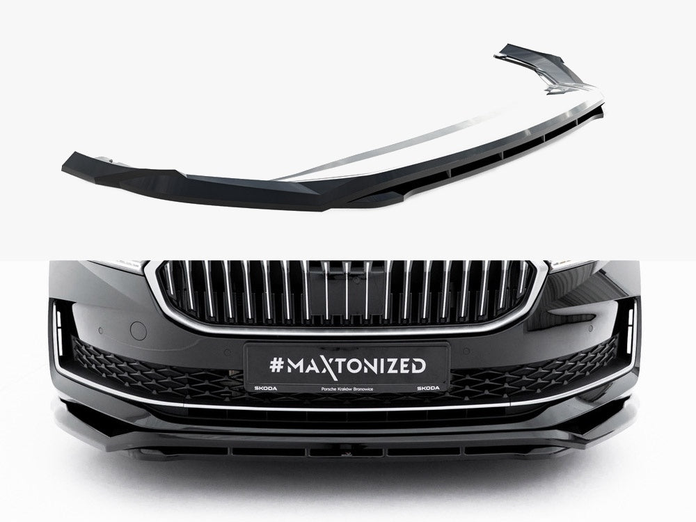 Maxton Design Front Splitter V.1 Skoda Superb Mk4