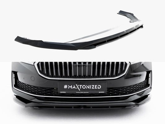 Maxton Design Front Splitter V.1 Skoda Superb Mk4