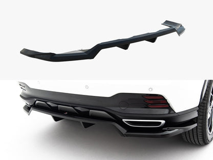 Maxton Design Rear Splitter (Vertical Bars) MG HS Mk2