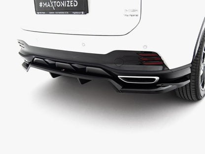 Maxton Design Rear Splitter (Vertical Bars) MG HS Mk2