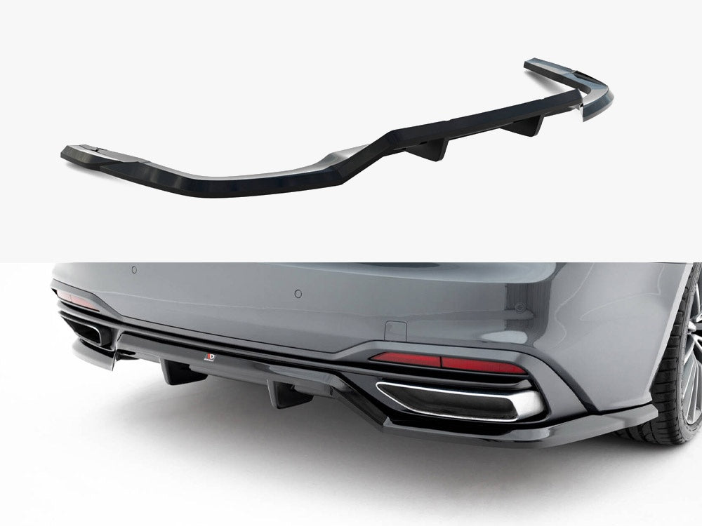 Maxton Design Rear Splitter (Vertical Bars) Audi A5 F5 Facelift