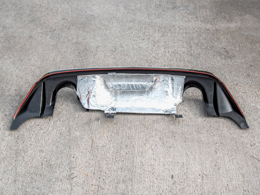 Maxton Design Rear Diffuser + Milltek GPF/OPF BACK Exhaust System - Ford Fiesta Mk8 ST
