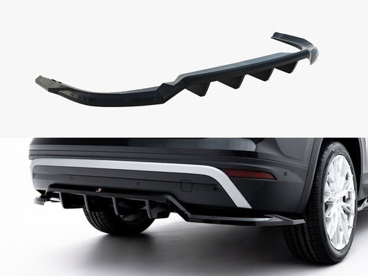 Maxton Design Rear Splitter (Vertical Bars) Skoda Kodiaq Mk2