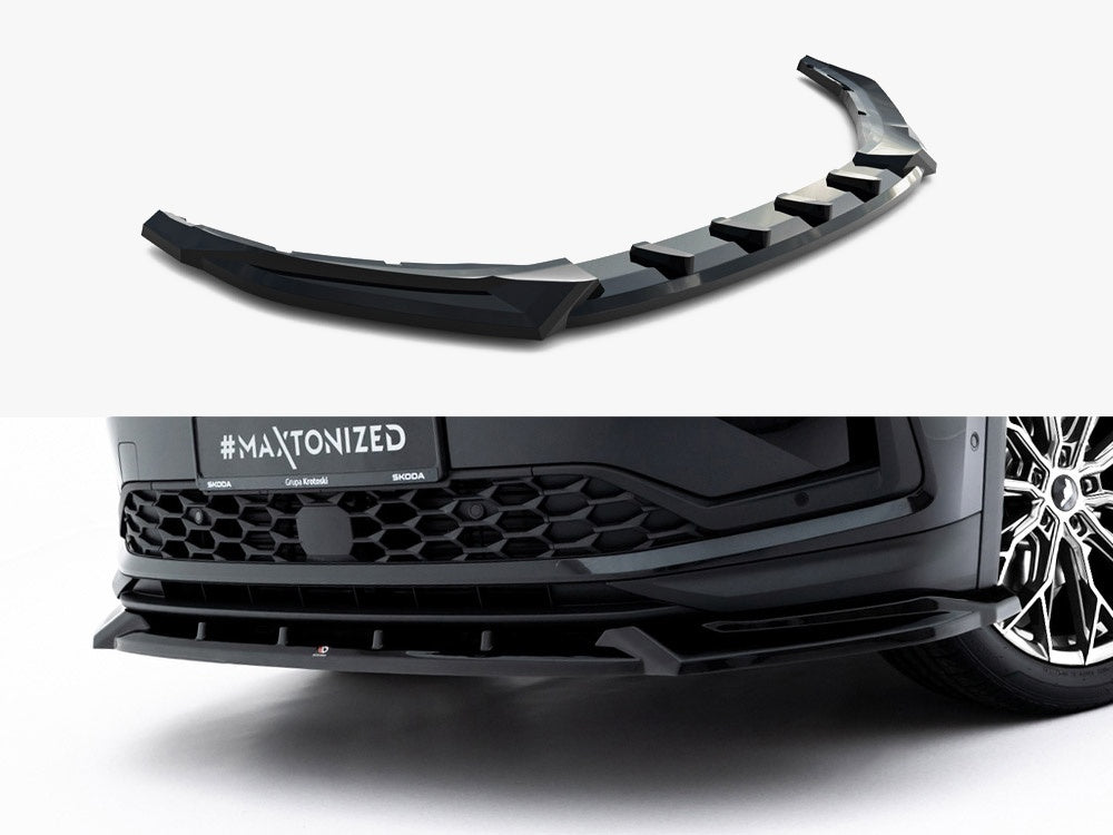 Maxton Design Front Splitter Skoda Kodiaq Mk2