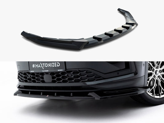 Maxton Design Front Splitter Skoda Kodiaq Mk2