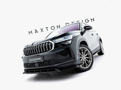 Maxton Design Front Splitter Skoda Kodiaq Mk2