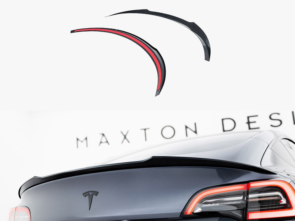 Maxton Design Spoiler CAP Tesla Model 3