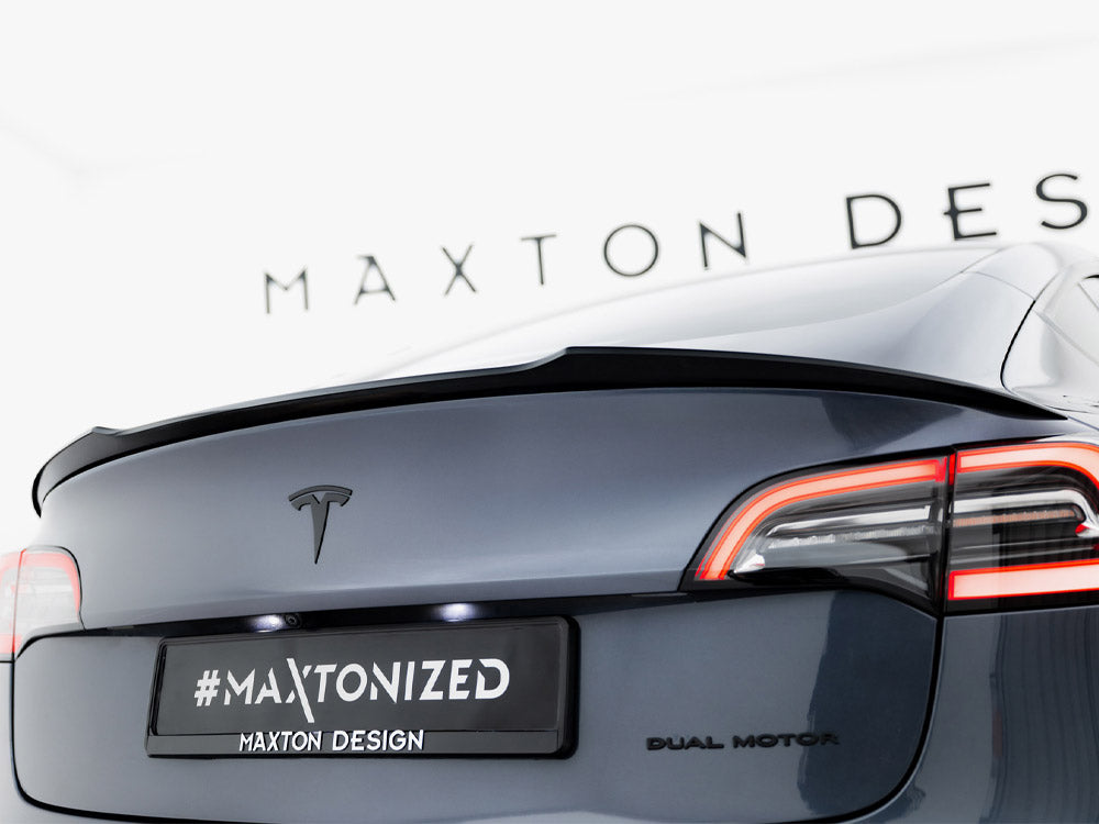 Maxton Design Spoiler CAP Tesla Model 3