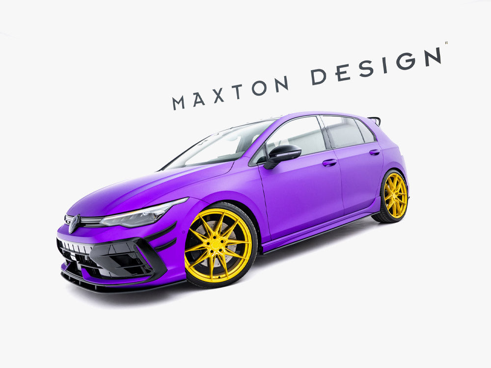 Maxton Design Street PRO Side Skirts Diffusers Volkswagen Golf R Mk8 Facelift