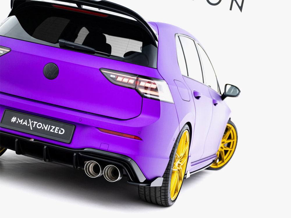 Maxton Design Rear Side Flaps V.2 Volkswagen Golf R Mk8 / Mk8 Facelift