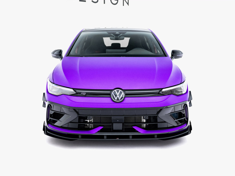Maxton Design Front Flaps Volkswagen Golf R Mk8 Facelift