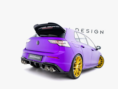 Maxton Design Street PRO Rear Side Splitters V.2 Volkswagen Golf R Mk8 / Mk8 Facelift