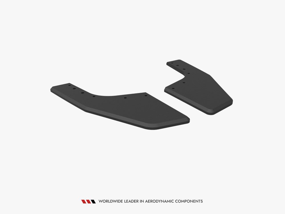 Maxton Design Street PRO Rear Side Splitters V.2 Volkswagen Golf R Mk8 / Mk8 Facelift